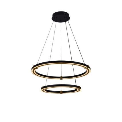 LED dæmpbar loftlampe på kabel LED/130W/230V 3000-6500K Ø 60 cm + fjernbetjening