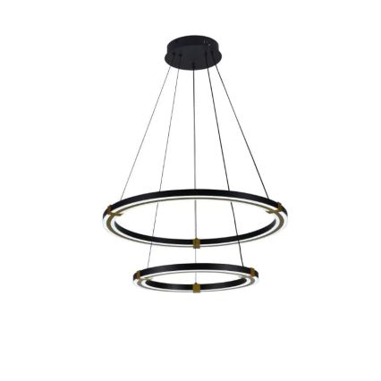 LED dæmpbar loftlampe på kabel LED/130W/230V 3000-6500K Ø 60 cm + fjernbetjening
