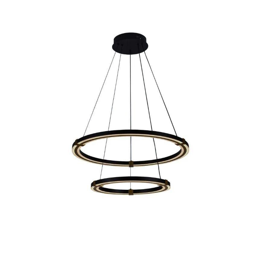 LED dæmpbar loftlampe på kabel LED/130W/230V 3000-6500K Ø 60 cm + fjernbetjening
