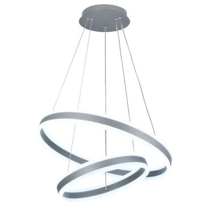 LED dæmpbar loftlampe på kabel LED/135W/230V 3000-6500K Ø 60 cm + fjernbetjening
