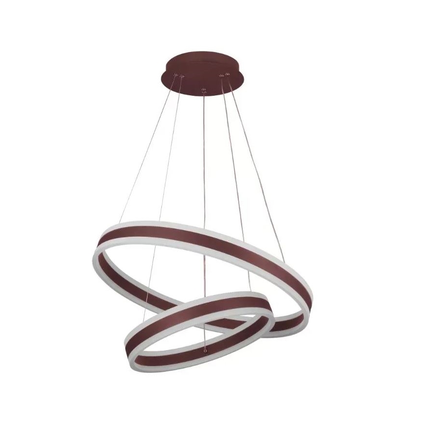 LED dæmpbar loftlampe på kabel LED/135W/230V 3000-6500K Ø 60 cm + fjernbetjening