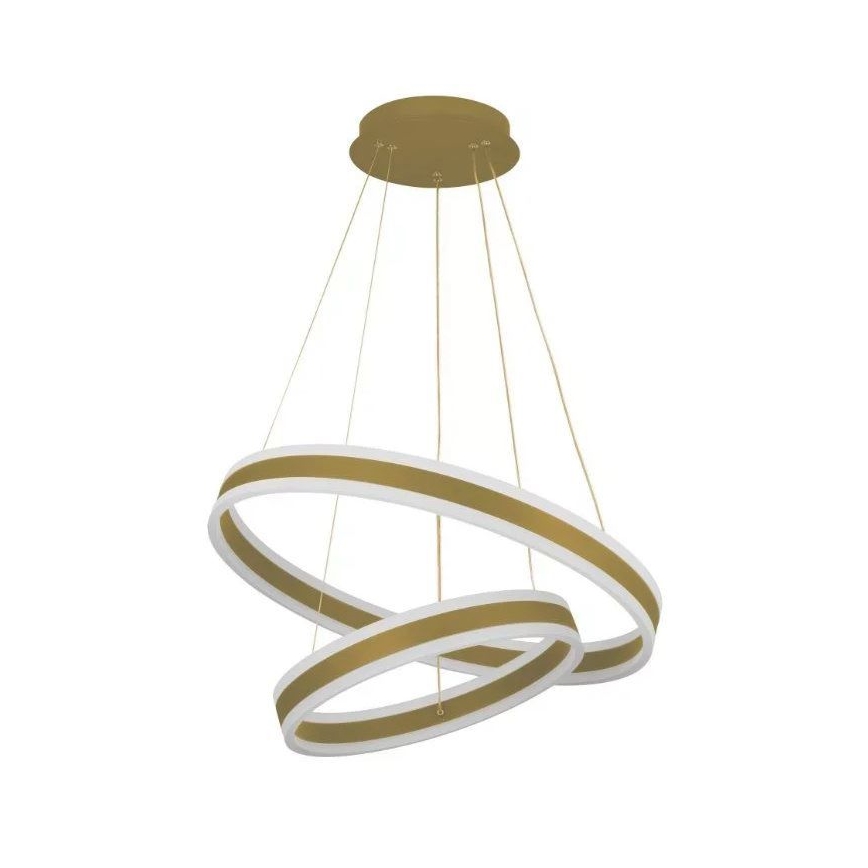 LED dæmpbar loftlampe på kabel LED/135W/230V 3000-6500K Ø 60 cm + fjernbetjening