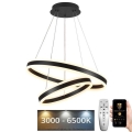 LED dæmpbar loftlampe på kabel LED/135W/230V 3000-6500K Ø 60 cm + fjernbetjening
