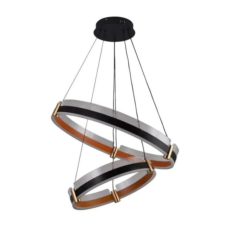 LED dæmpbar loftlampe på kabel LED/140W/230V 3000-6500K Ø 60 cm + fjernbetjening