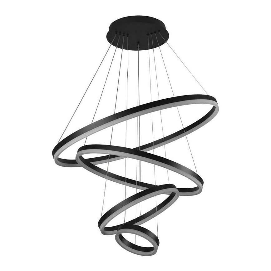 LED dæmpbar loftlampe på kabel LED/165W/230V 3000-6500K Ø 80 cm + fjernbetjening