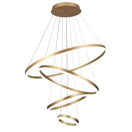 LED dæmpbar loftlampe på kabel LED/165W/230V 3000-6500K Ø 80 cm + fjernbetjening