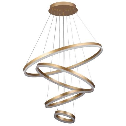LED dæmpbar loftlampe på kabel LED/165W/230V 3000-6500K Ø 80 cm + fjernbetjening