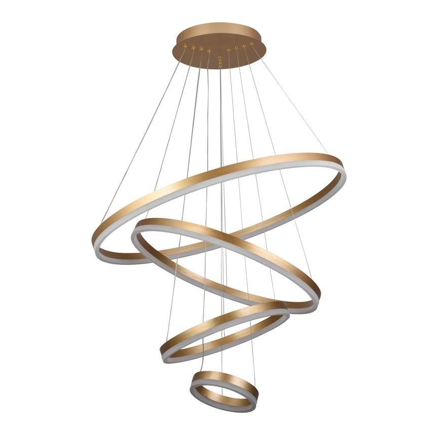 LED dæmpbar loftlampe på kabel LED/165W/230V 3000-6500K Ø 80 cm + fjernbetjening