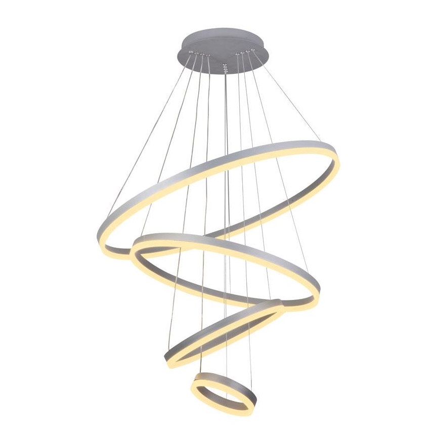 LED dæmpbar loftlampe på kabel LED/165W/230V 3000-6500K Ø 80 cm + fjernbetjening