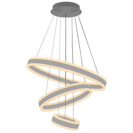 LED dæmpbar loftlampe på kabel LED/165W/230V 3000-6500K Ø 60 cm + fjernbetjening