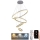LED dæmpbar loftlampe på kabel LED/165W/230V 3000-6500K Ø 80 cm + fjernbetjening