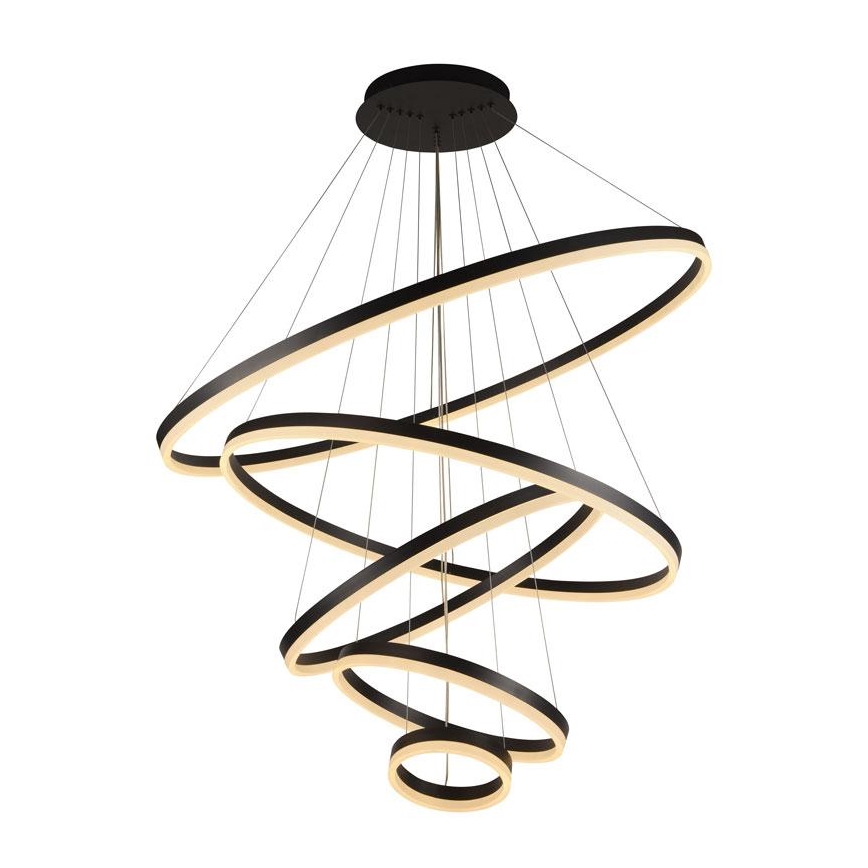 LED dæmpbar loftlampe på kabel LED/210W/230V 3000-6500K Ø 100 cm + fjernbetjening