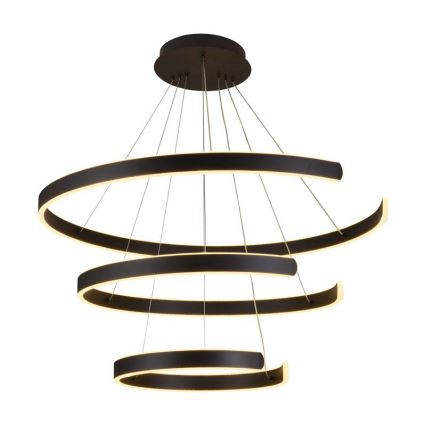 LED dæmpbar loftlampe på kabel LED/220W/230V 3000-6500K Ø 80 cm + fjernbetjening