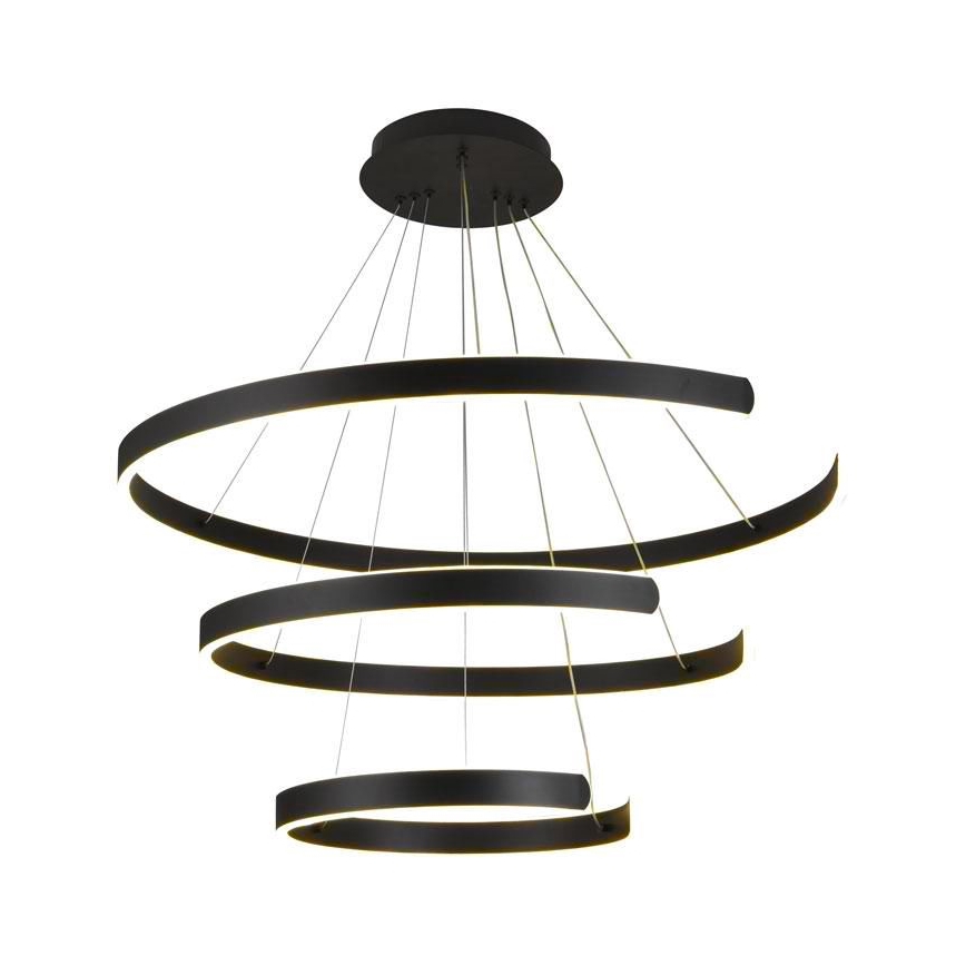 LED dæmpbar loftlampe på kabel LED/220W/230V 3000-6500K Ø 80 cm + fjernbetjening