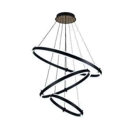 LED dæmpbar loftlampe på kabel LED/250W/230V 3000-6500K Ø 80 cm + fjernbetjening