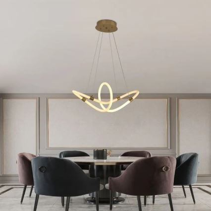 LED dæmpbar loftlampe på kabel LED/25W/230V 3000-6500K + fjernbetjening