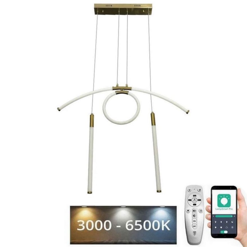 LED dæmpbar loftlampe på kabel LED/25W/230V 3000-6500K + fjernbetjening