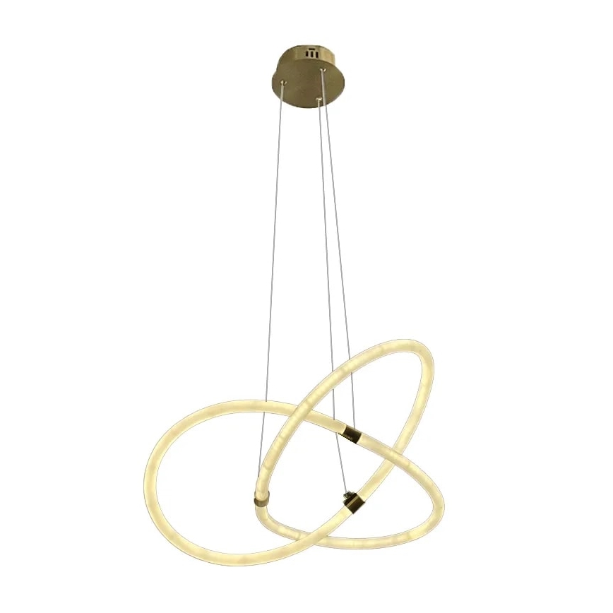 LED dæmpbar loftlampe på kabel LED/30W/230V 3000-6500K Ø 49,9 cm + fjernbetjening