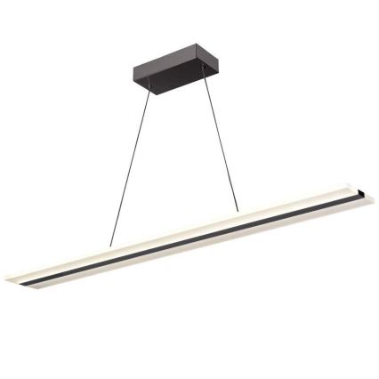 LED dæmpbar loftlampe på kabel LED/40W/230V 3000-6500K krom + fjernbetjening