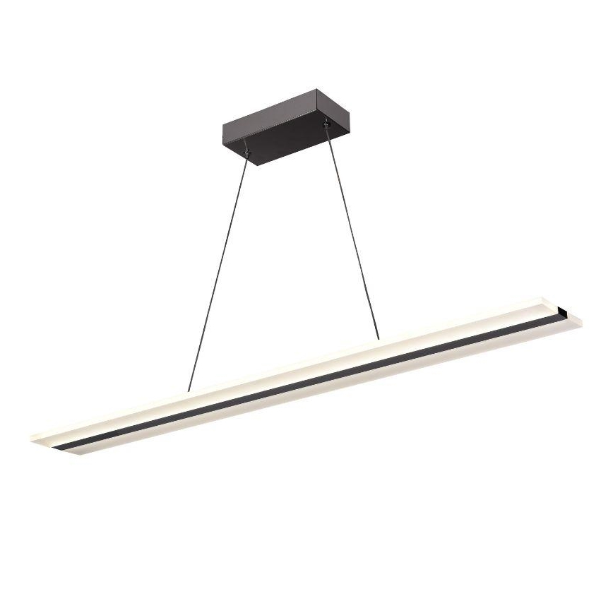 LED dæmpbar loftlampe på kabel LED/40W/230V 3000-6500K krom + fjernbetjening