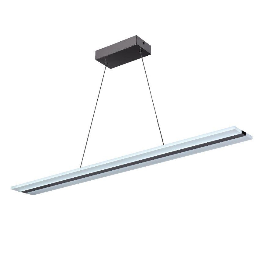 LED dæmpbar loftlampe på kabel LED/40W/230V 3000-6500K krom + fjernbetjening