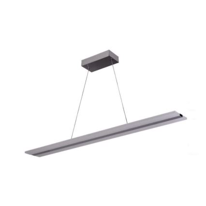 LED dæmpbar loftlampe på kabel LED/40W/230V 3000-6500K krom + fjernbetjening