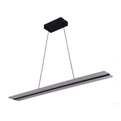 LED dæmpbar loftlampe på kabel LED/40W/230V 3000-6500K sort + fjernbetjening