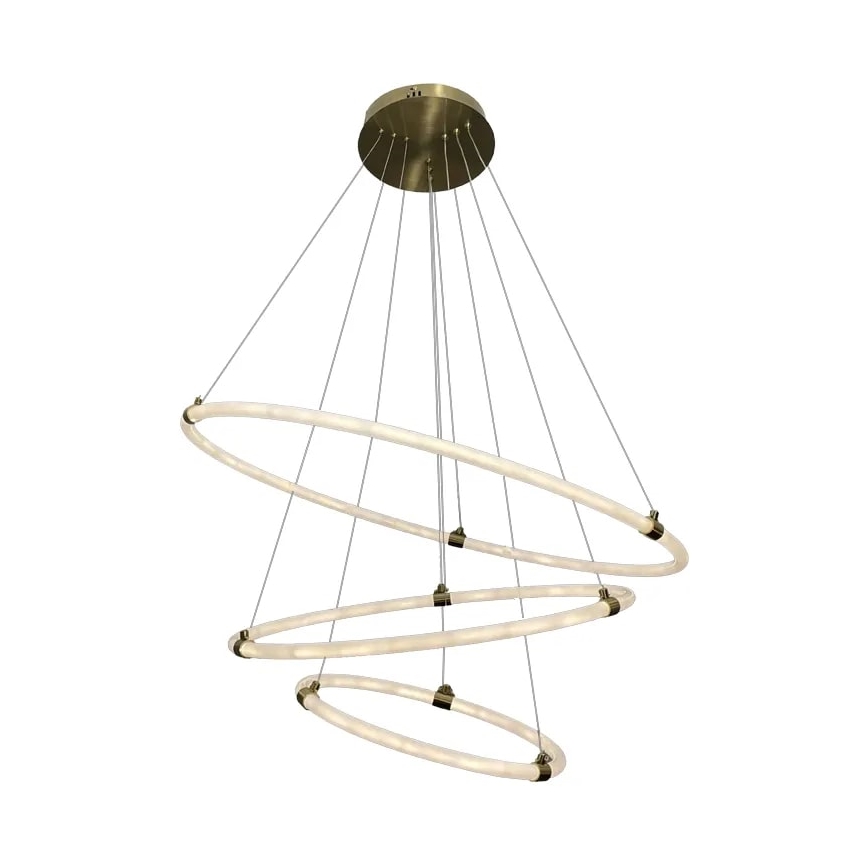 LED dæmpbar loftlampe på kabel LED/45W/230V 3000-6500K Ø 80 cm + fjernbetjening