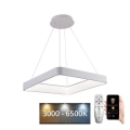 LED dæmpbar loftlampe på kabel LED/55W/230V 3000-6500K hvid + fjernbetjening