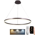 LED dæmpbar loftlampe på kabel LED/55W/230V 3000-6500K Ø 80 cm + fjernbetjening