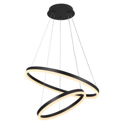 LED dæmpbar loftlampe på kabel LED/70W/230V 3000-6500K Ø 60 cm + fjernbetjening