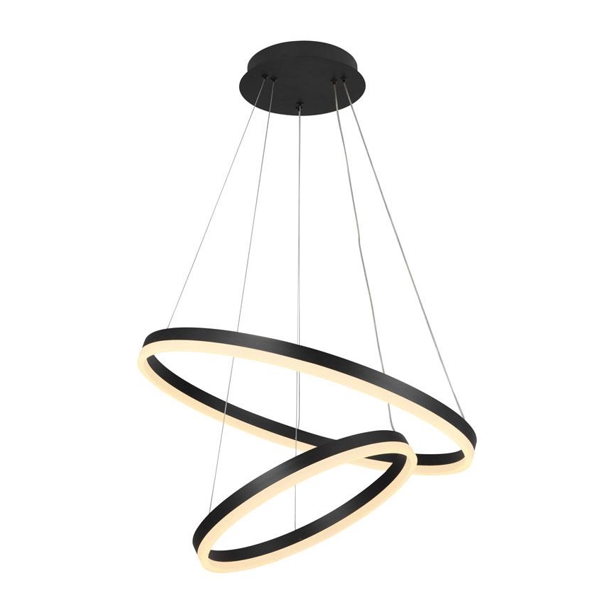 LED dæmpbar loftlampe på kabel LED/70W/230V 3000-6500K Ø 60 cm + fjernbetjening