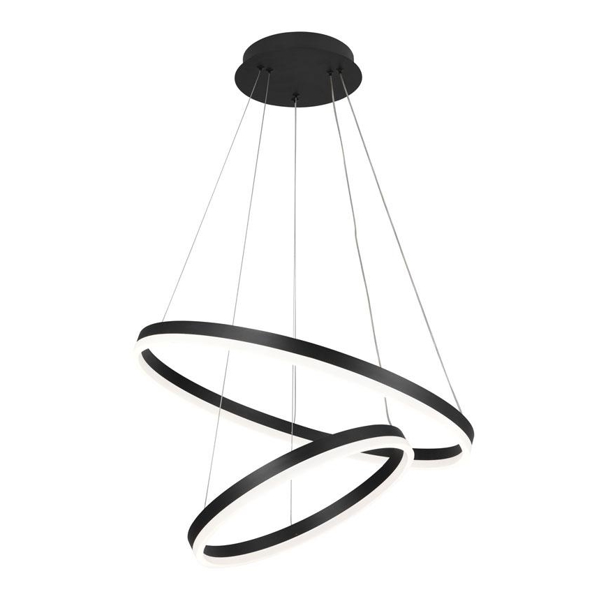 LED dæmpbar loftlampe på kabel LED/70W/230V 3000-6500K Ø 60 cm + fjernbetjening