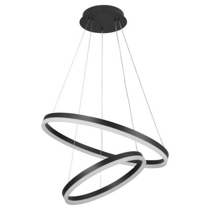 LED dæmpbar loftlampe på kabel LED/70W/230V 3000-6500K Ø 60 cm + fjernbetjening