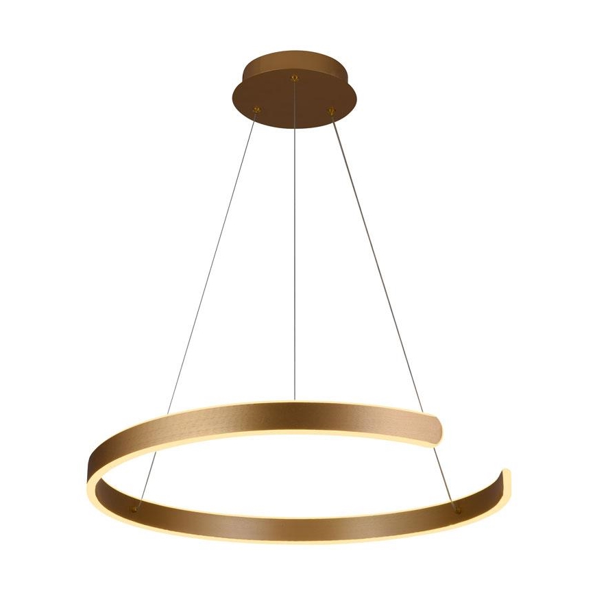 LED dæmpbar loftlampe på kabel LED/70W/230V 3000-6500K Ø 60 cm + fjernbetjening