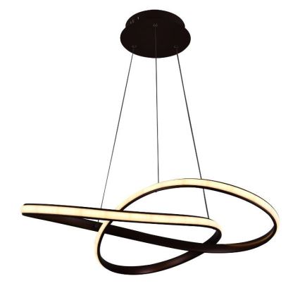 LED dæmpbar loftlampe på kabel LED/70W/230V 3000-6500K Ø 60 cm + fjernbetjening