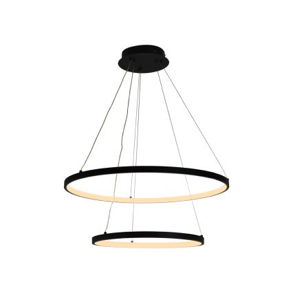 LED dæmpbar loftlampe på kabel LED/75W/230V 3000-6500K Ø 60 cm + fjernbetjening