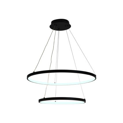 LED dæmpbar loftlampe på kabel LED/75W/230V 3000-6500K Ø 60 cm + fjernbetjening