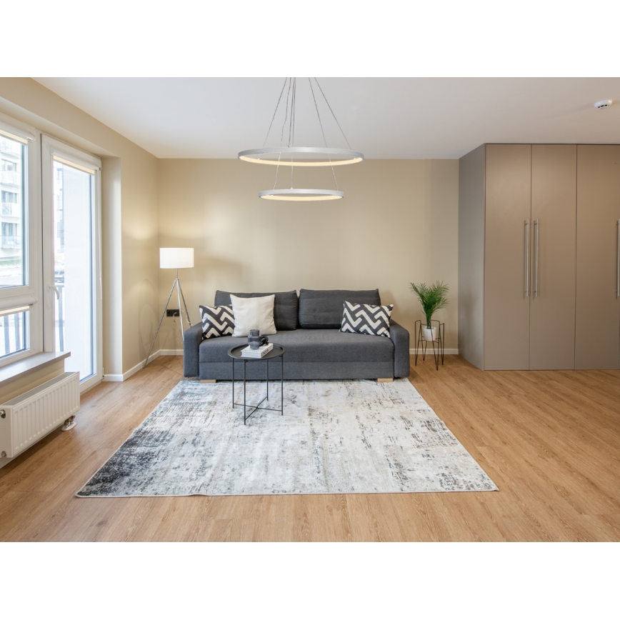 LED dæmpbar loftlampe på kabel LED/75W/230V 3000-6500K Ø 60 cm + fjernbetjening