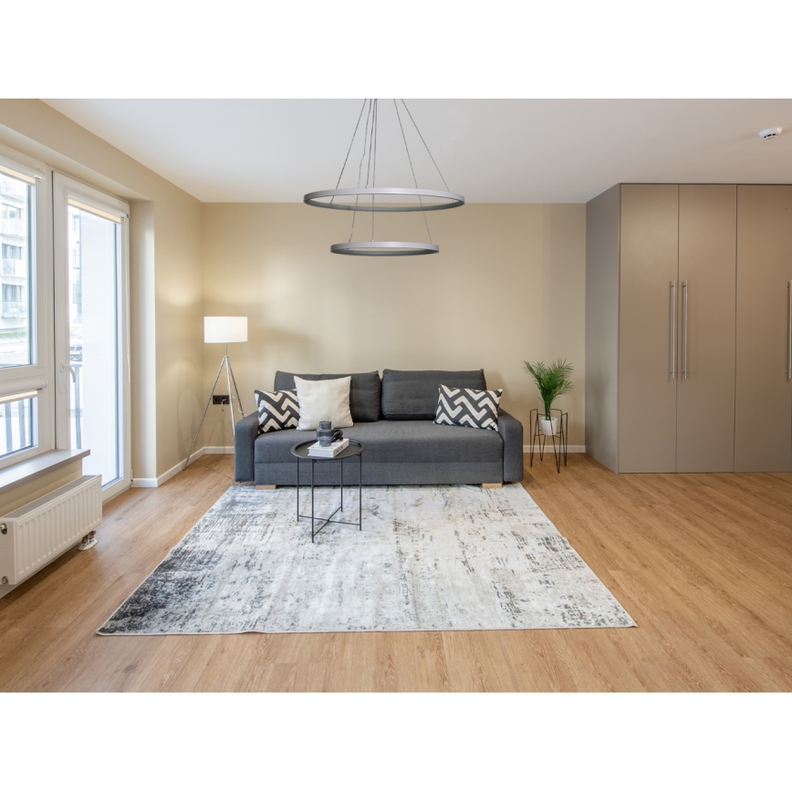 LED dæmpbar loftlampe på kabel LED/75W/230V 3000-6500K Ø 60 cm + fjernbetjening