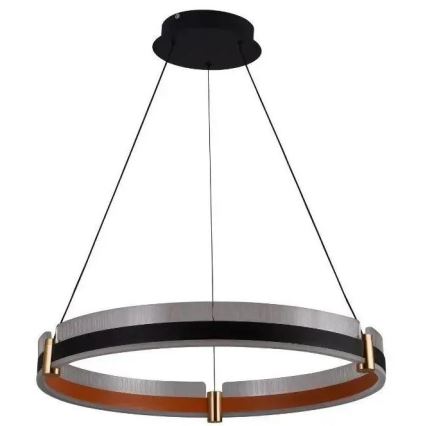 LED dæmpbar loftlampe på kabel LED/80W/230V 3000-6500K Ø 60 cm + fjernbetjening