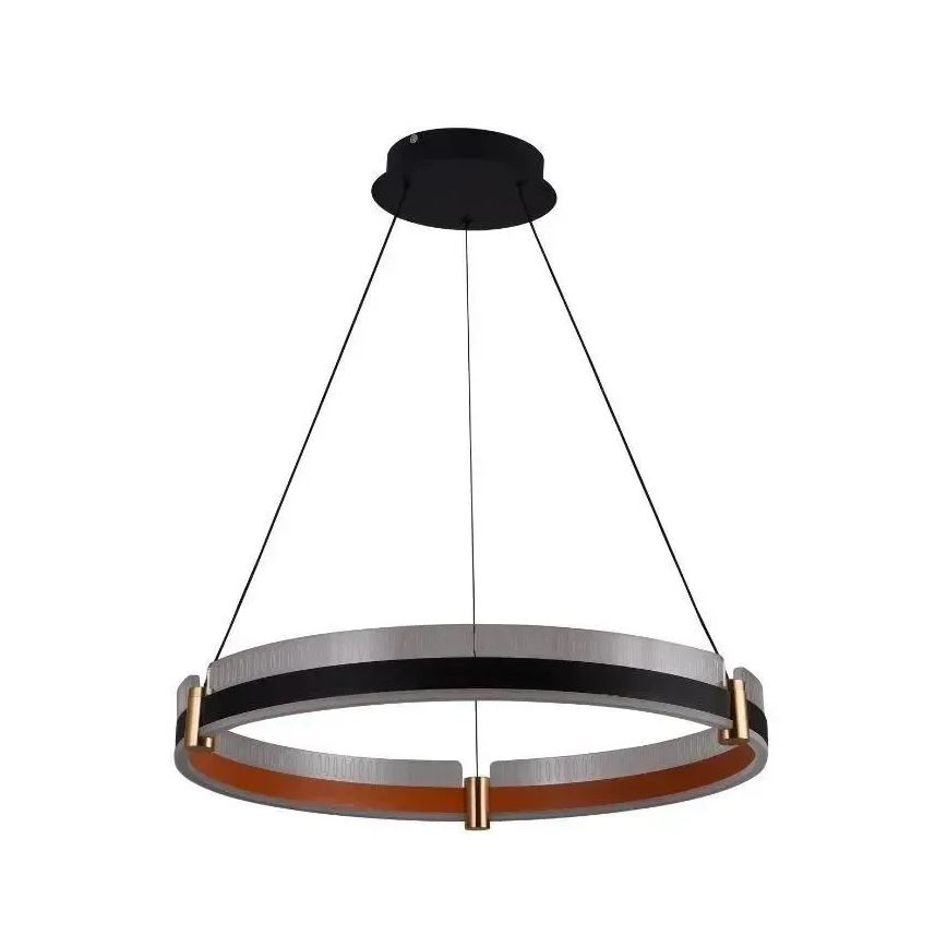 LED dæmpbar loftlampe på kabel LED/80W/230V 3000-6500K Ø 60 cm + fjernbetjening