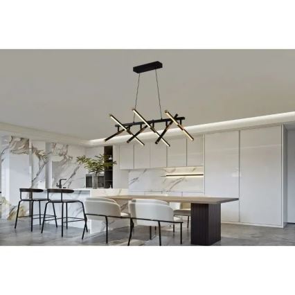LED dæmpbar loftlampe på kabel LED/80W/230V 3000-6500K + fjernbetjening