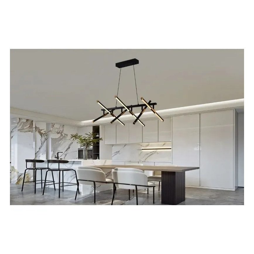LED dæmpbar loftlampe på kabel LED/80W/230V 3000-6500K + fjernbetjening
