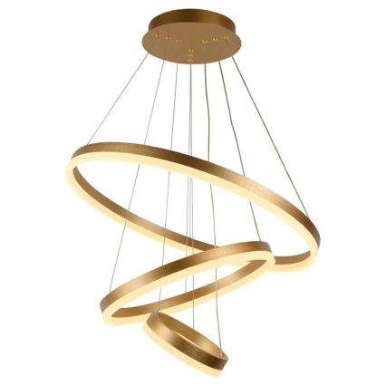 LED dæmpbar loftlampe på kabel LED/85W/230V 3000-6500K Ø 60 cm + fjernbetjening