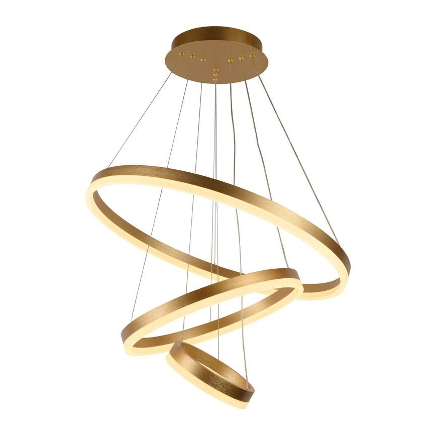 LED dæmpbar loftlampe på kabel LED/85W/230V 3000-6500K Ø 60 cm + fjernbetjening