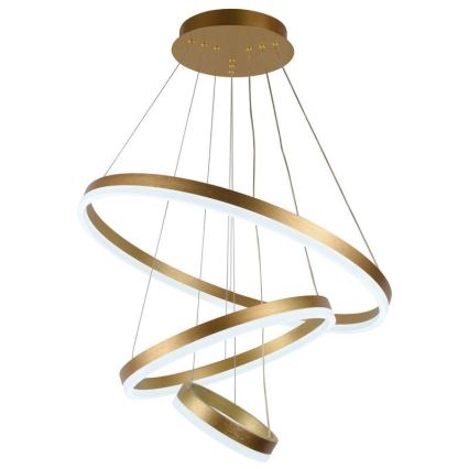 LED dæmpbar loftlampe på kabel LED/85W/230V 3000-6500K Ø 60 cm + fjernbetjening
