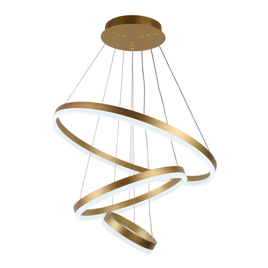 LED dæmpbar loftlampe på kabel LED/85W/230V 3000-6500K Ø 60 cm + fjernbetjening
