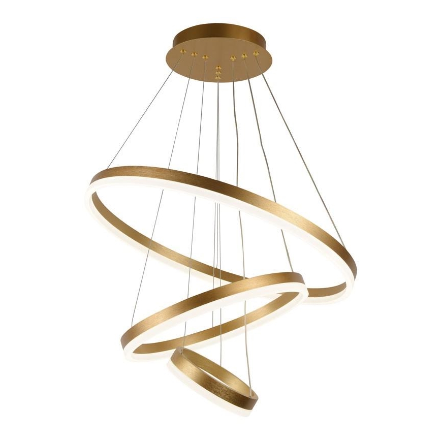LED dæmpbar loftlampe på kabel LED/85W/230V 3000-6500K Ø 60 cm + fjernbetjening