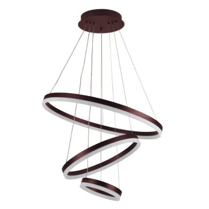 LED dæmpbar loftlampe på kabel LED/85W/230V 3000-6500K Ø 60 cm + fjernbetjening